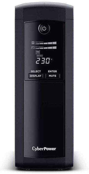 CyberPower VP1200ELCD Sistema de alimentación ininterrumpida 1200VA 720W